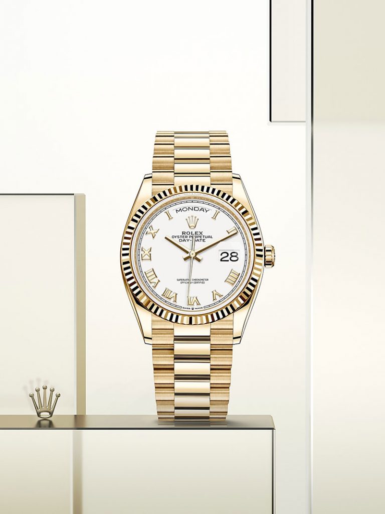 Rolex Day date 36 m128238 0076 at Cortina Watch Singapore