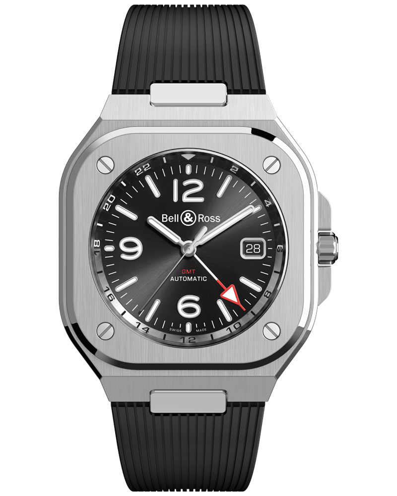 Bell & Ross BR05 GMT Rubber at Cortina Watch