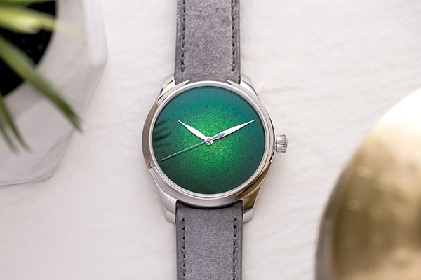 H. Moser & Cie Endeavour Centre Seconds Concept Lime Green At Cortina Watch 1