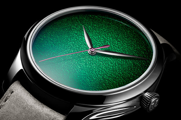 H. Moser & Cie Endeavour Centre Seconds Concept Lime Green At Cortina Watch 2