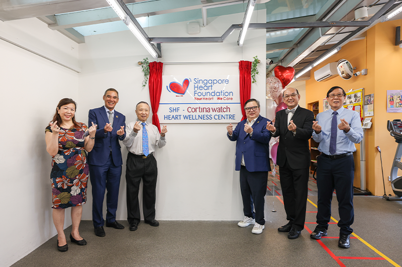 Cortina Watch Heart Wellness Centre Unveiling With Singapore Heart Foundation Featured Image