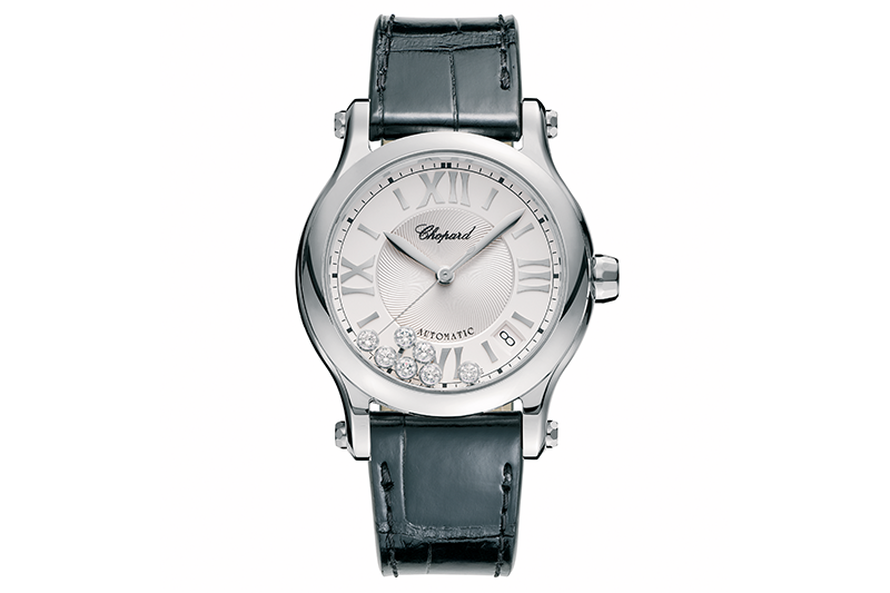 Evergreen watches Chopard Happy Sport at Cortina Watch