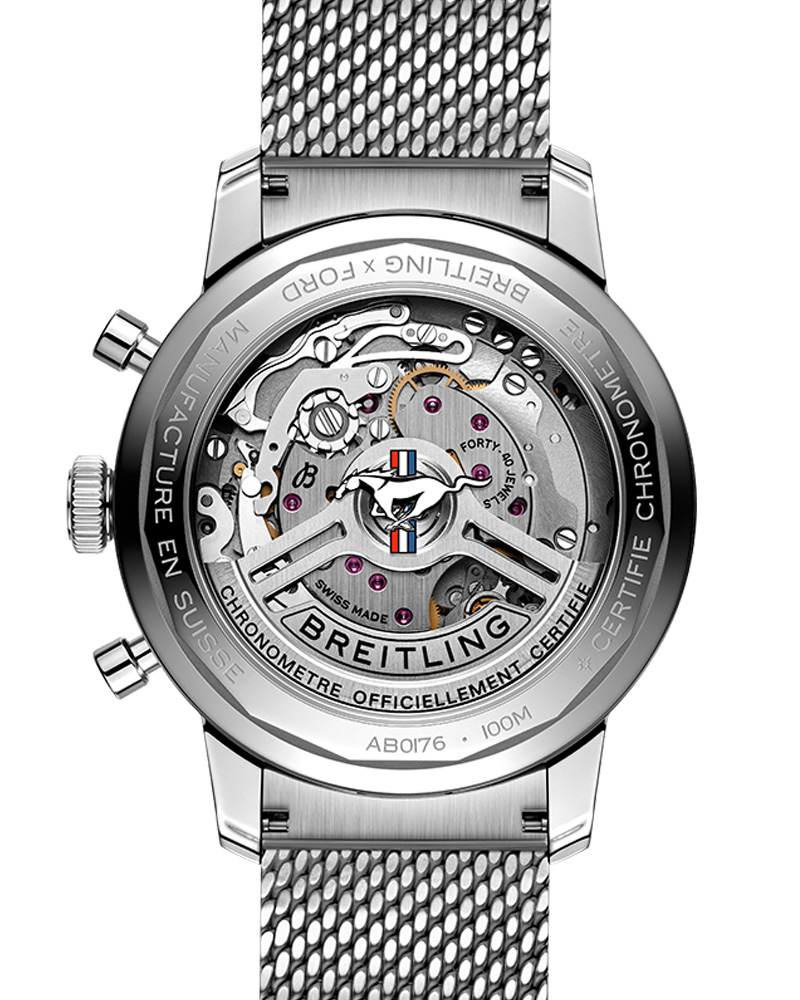 Breitling_Top Time B01 Ford Mustang_AB01762A1L1A1_Cortina Watch_caseback