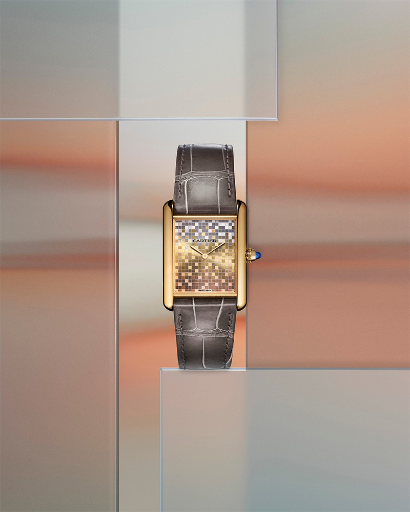 Cartier_Tank louis cartier_Cortina watch_lifestyle front gold motif