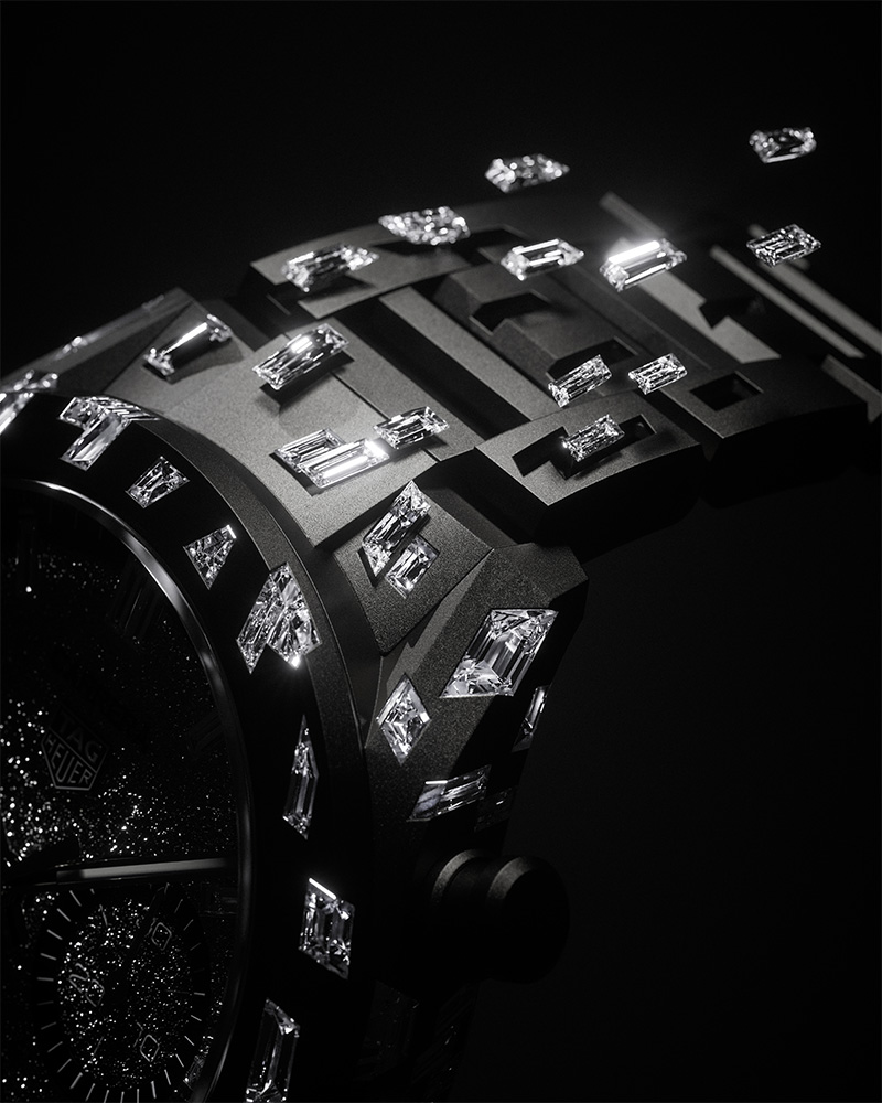 TAG Heuer_Carrera Plasma Diamant_CBN5A91_Cortina Watch_bracelet close up