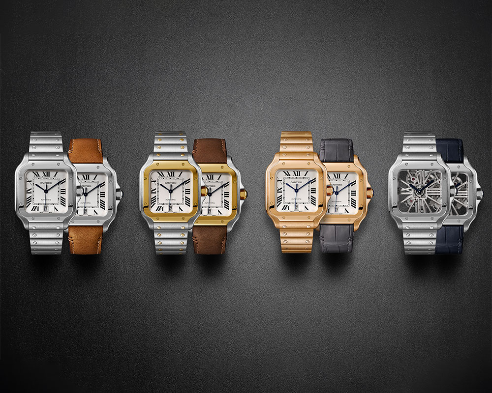 Cartier_Santos de Cartier_Cortina Watch_combined
