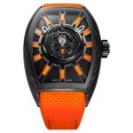 Franck Muller Gct Flash Cx 36 T Ctr Flash Carbon Tt Nr Br Nr Or At Cortina Watch Frontal 150x150