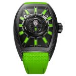 Franck Muller Gct Flash Cx 36 T Ctr Flash Carbon Tt Nr Br Nr Ve At Cortina Watch Frontal 150x150