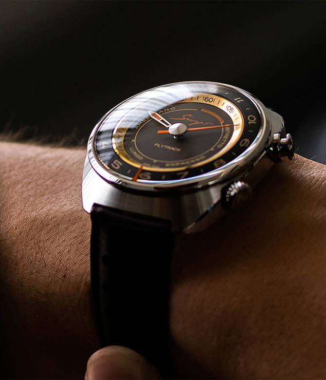 Singer Reimagined Flytrack At Cortina Watch Collection Beauty Shot