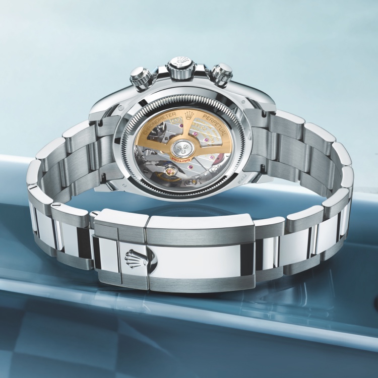 Rolex caseback at Cortina Watch
