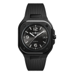 Bell Ross Br 05 Black Ceramic Rubber Strap Br05a Bl Ce Cortina Watch 150x150