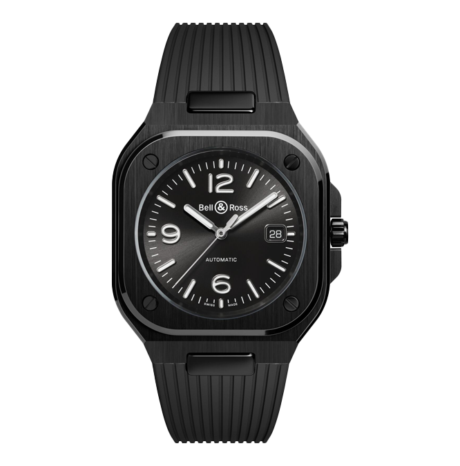 Bell & Ross_BR 05 Black Ceramic (Rubber Strap)_BR05A-BL-CE_Cortina Watch