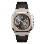 Bell & Ross_BR 05 Chrono Grey Steel & Gold (Rubber Strap)_Cortina Watch
