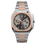 Bell & Ross_BR 05 Chrono Grey Steel & Gold (Two-coloured Bracelet)_Cortina Watch