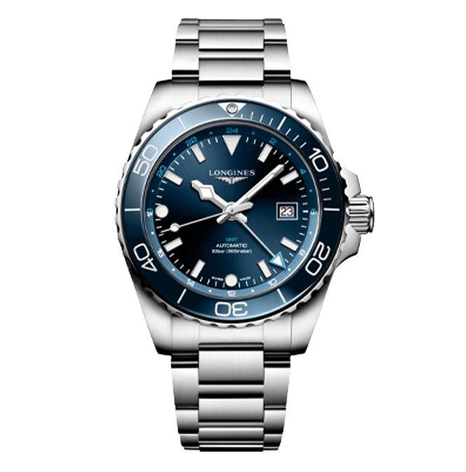 Longines_Hyodroconquest GMT_L3.890.4.96.6_Cortina Watch