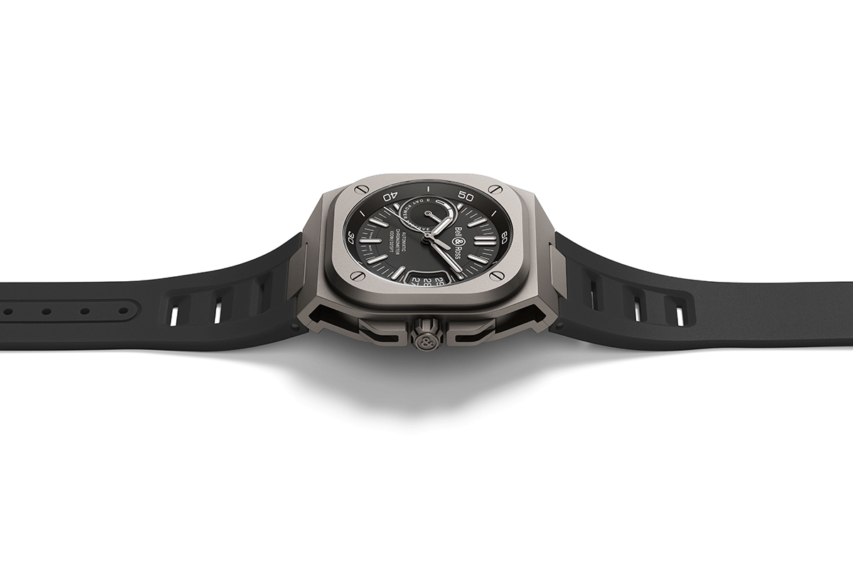Bell & Ross_BR X5 Black Titanium with Rubber Strap_Cortina Watch