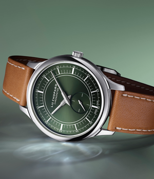 Chopard L.u.c Xps Forest Green Cortina Watch