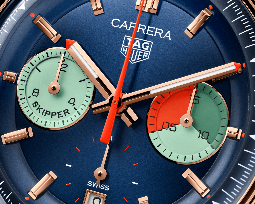 Tag Heuer Carrera Chronograph Skipper Cbs2241.fn8023 Cortina Watch 2