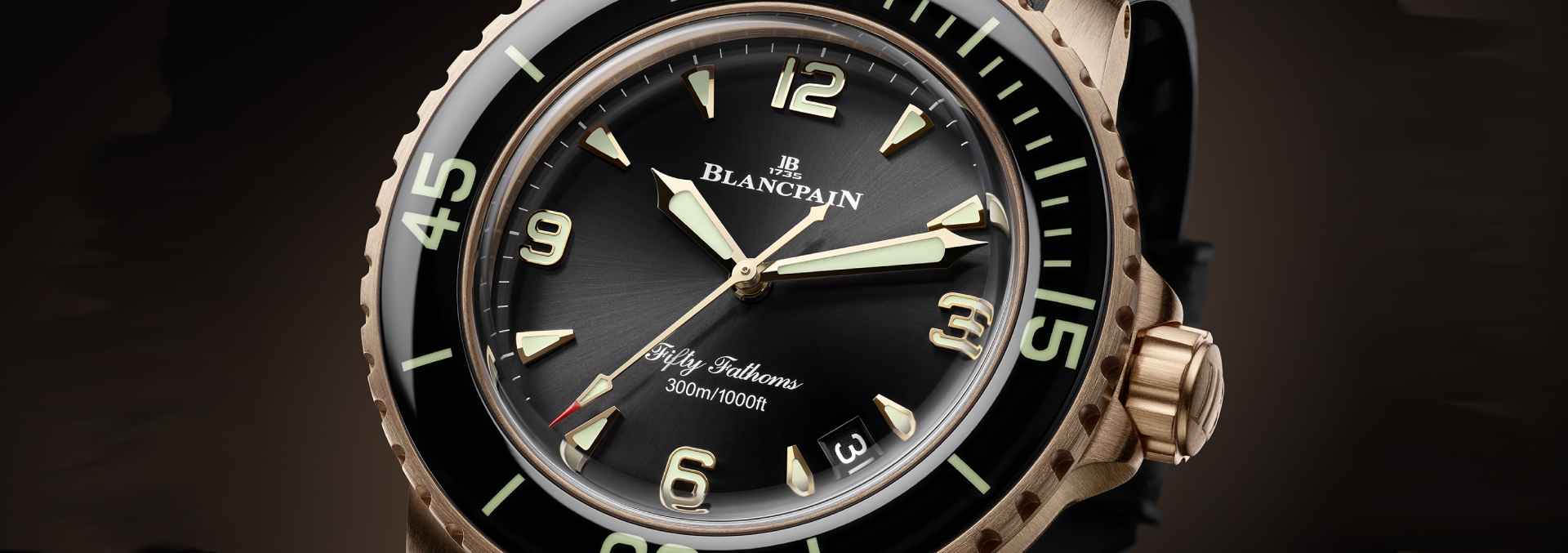 Blancpain Fifty Fathoms  5010 36b30 B64a Cortina Watch Desktop Banner