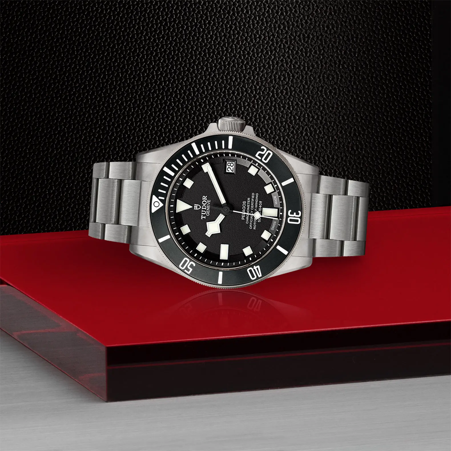 TUDORPelagosPelagos42mm titanium and steel case with satin finish - M25600TN-0001 at Cortina Watch Singapore