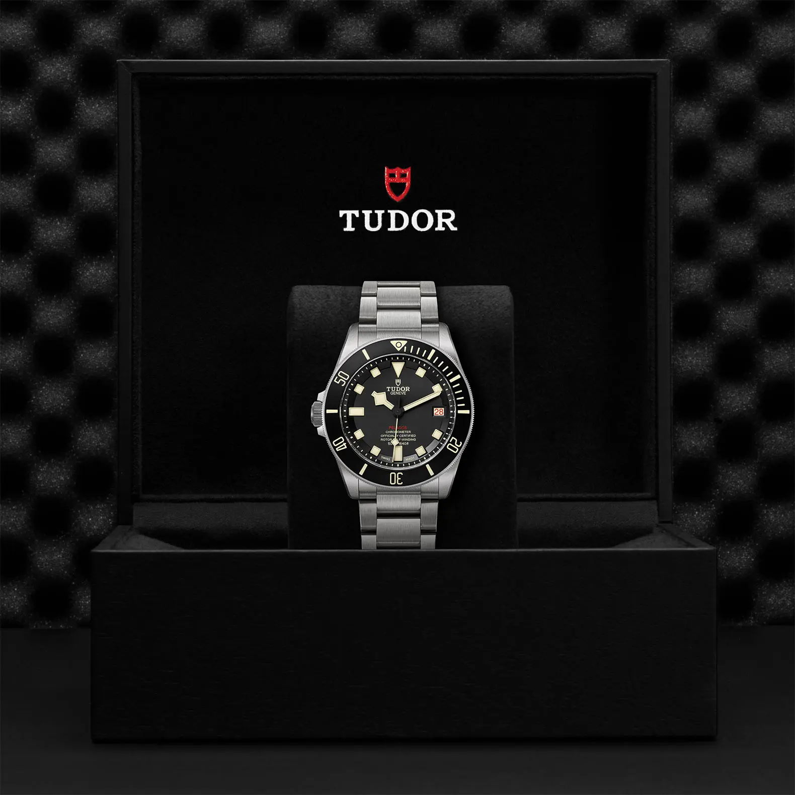 TUDORPelagos LHDPelagos磨砂钛金属及钢表壳，直径42毫米 
 钢底盖，镌刻编号 -  at Cortina Watch Singapore