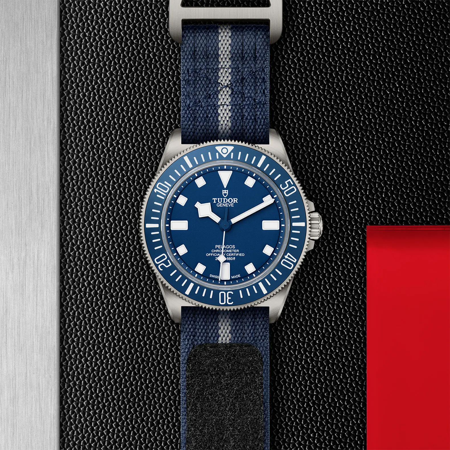 TUDORPelagos FXDPelagos FXDTitanium case, 42mm in diameter, 12.75mm thick, 52mm from lug to lug, satin-brushed finish Fixed bracelet bars Steel case back - M25707B/26-0001 at Cortina Watch Singapore