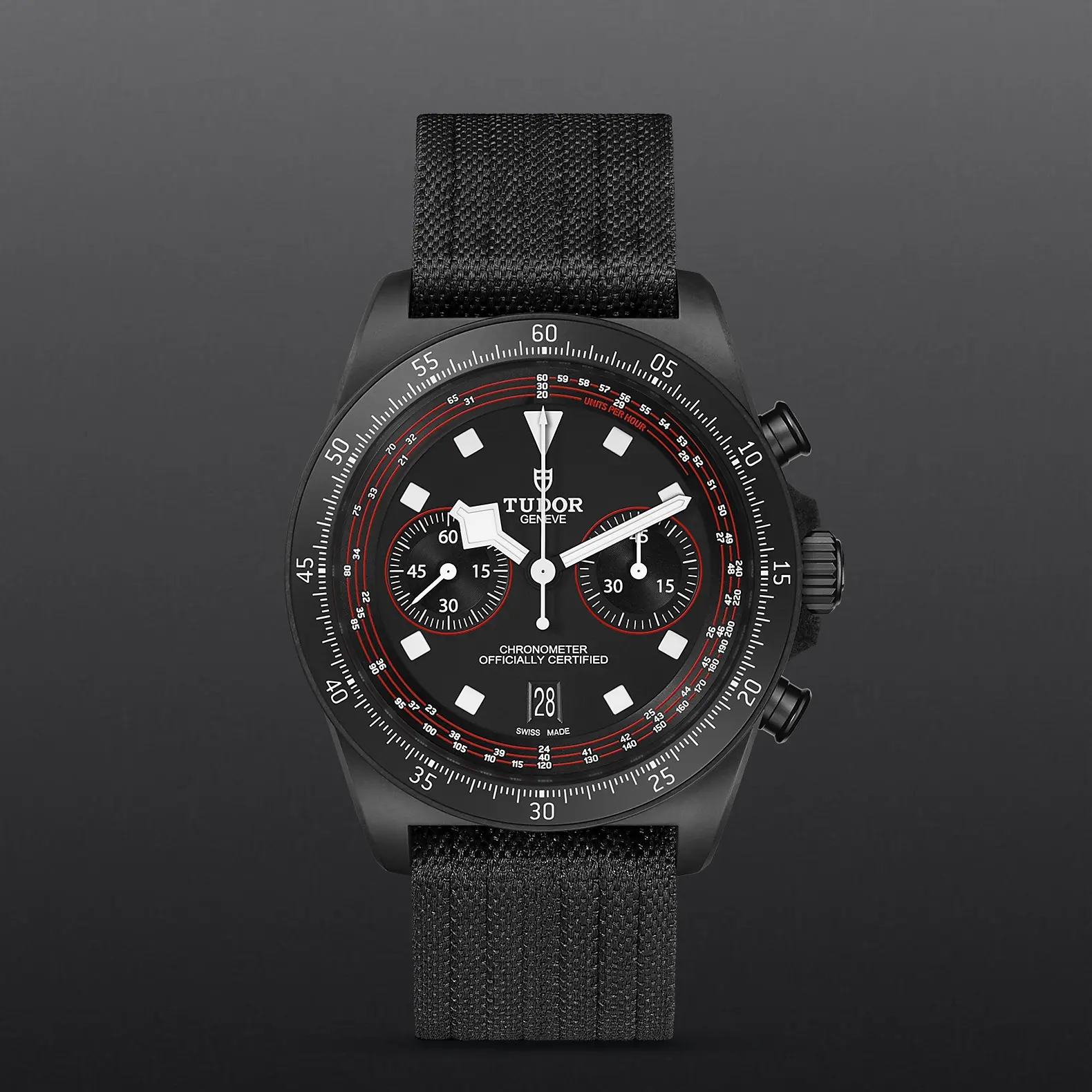 TUDORPelagos FXD ChronoPelagos FXD43mm black carbon composite case with matt finish - M25827KN-0001 at Cortina Watch Singapore