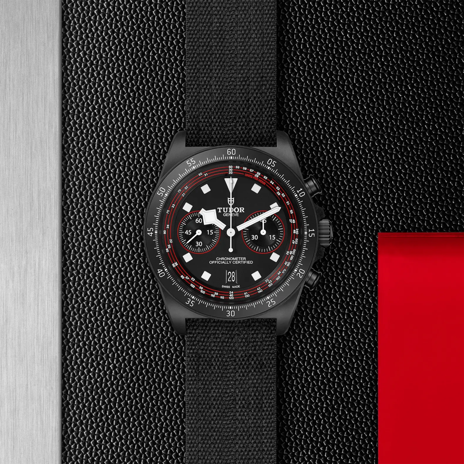 TUDORPelagos FXD ChronoPelagos FXD43mm black carbon composite case with matt finish - M25827KN-0001 at Cortina Watch Singapore