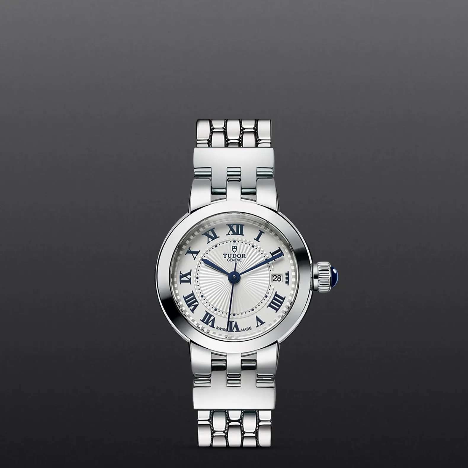 TUDORClair de RoseClair de Rose26mm steel case with polished finish - M35200-0001 at Cortina Watch Singapore