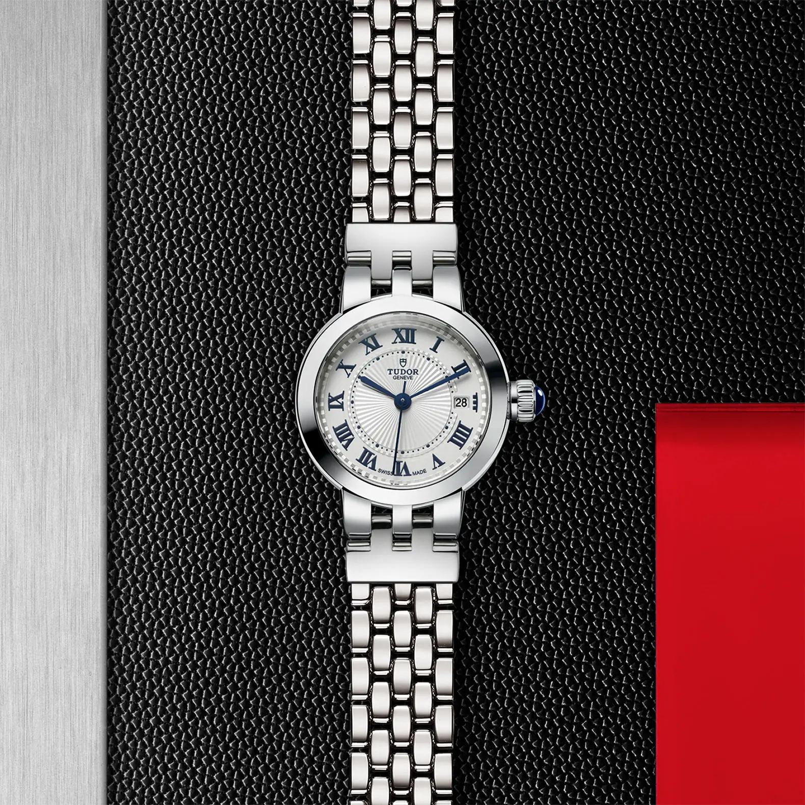 TUDORClair de RoseClair de Rose26mm steel case with polished finish - M35200-0001 at Cortina Watch Singapore