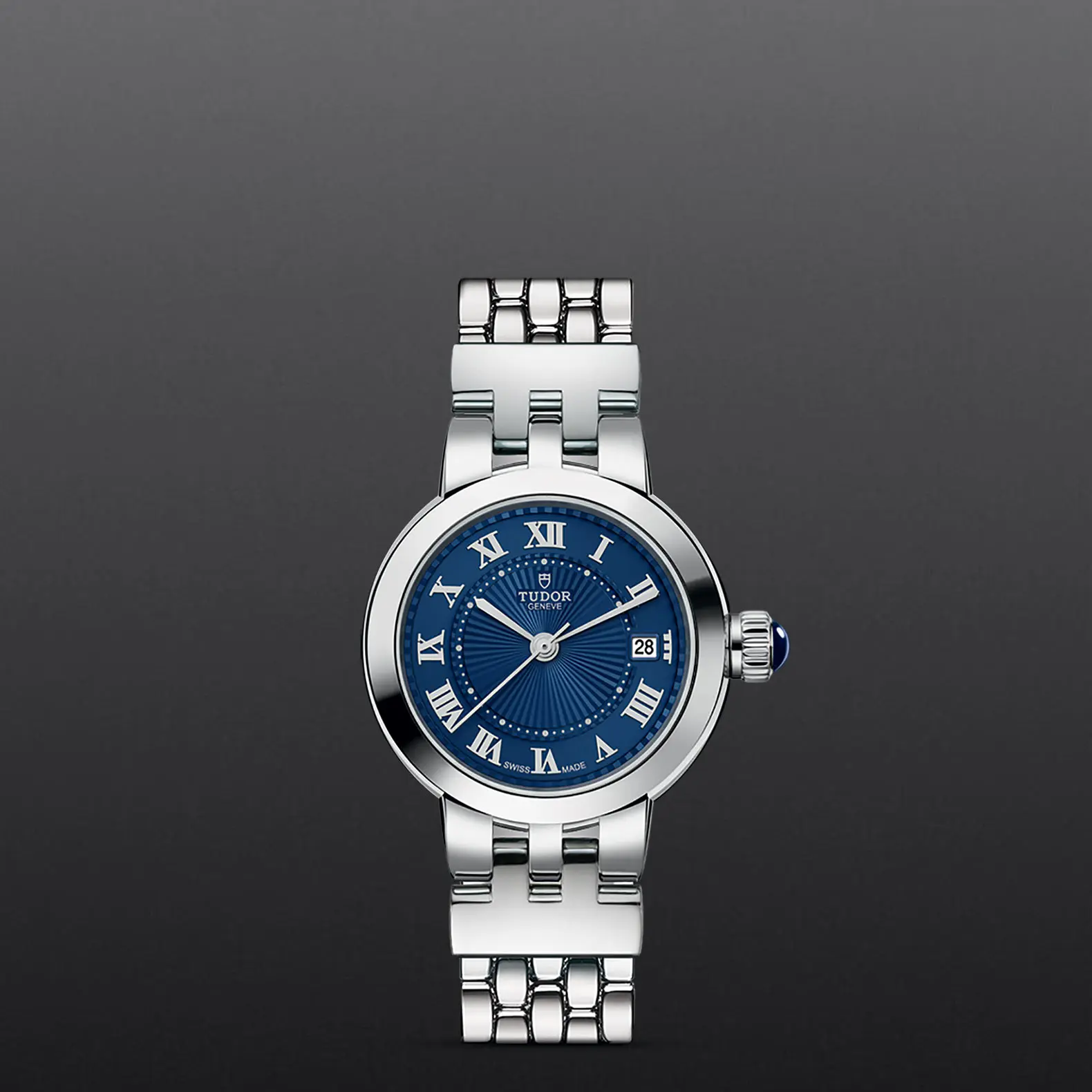 TUDORClair de RoseClair de Rose26mm steel case with polished finish - M35200-0009 at Cortina Watch Singapore