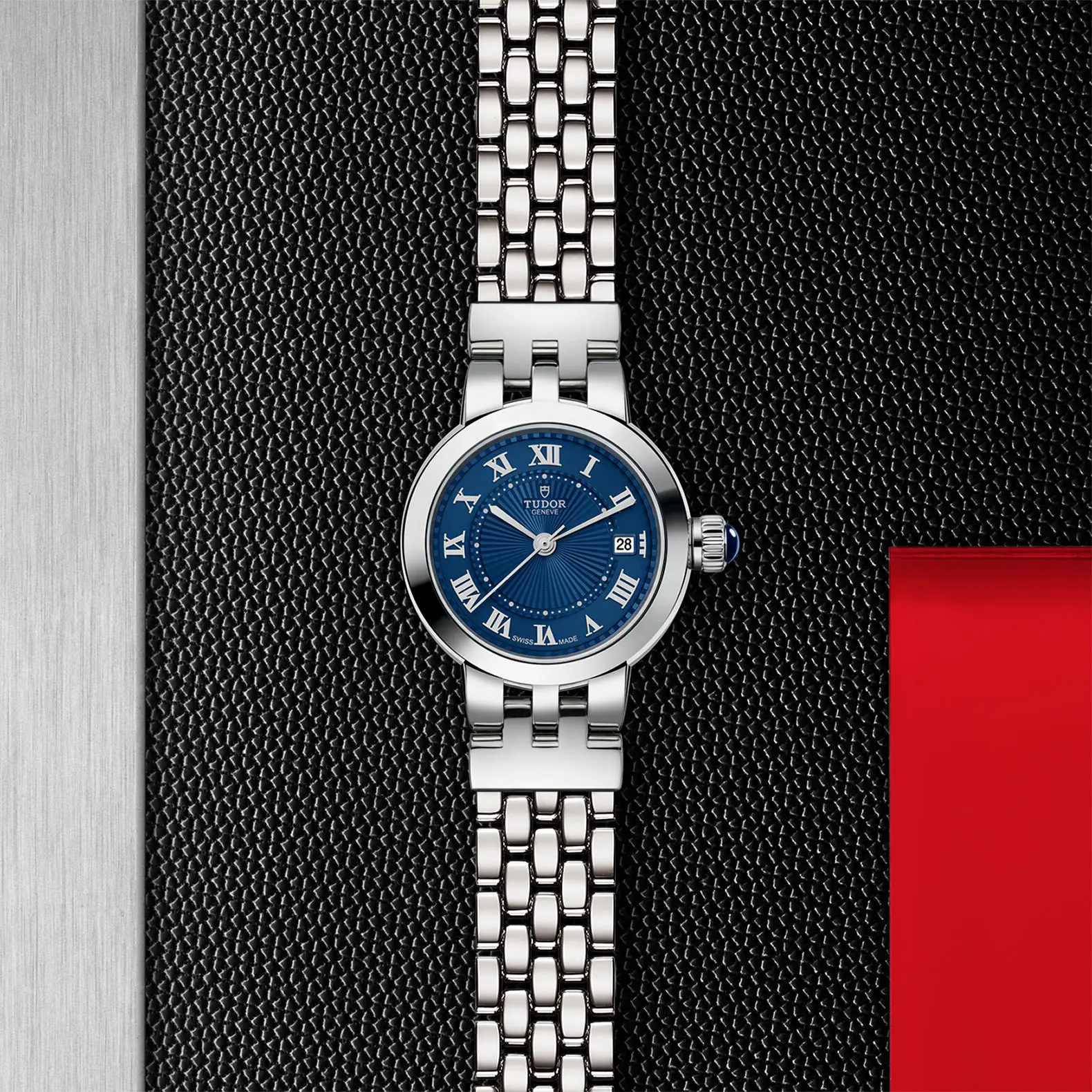 TUDORClair de RoseClair de Rose26mm steel case with polished finish - M35200-0009 at Cortina Watch Singapore