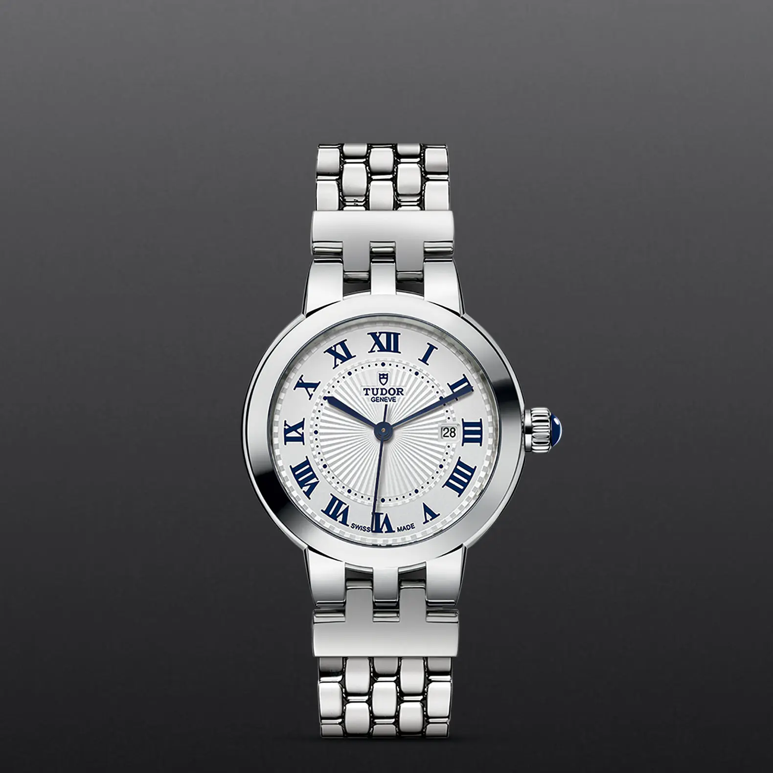TUDORClair de RoseClair de Rose30mm steel case with polished finish - M35500-0001 at Cortina Watch Singapore