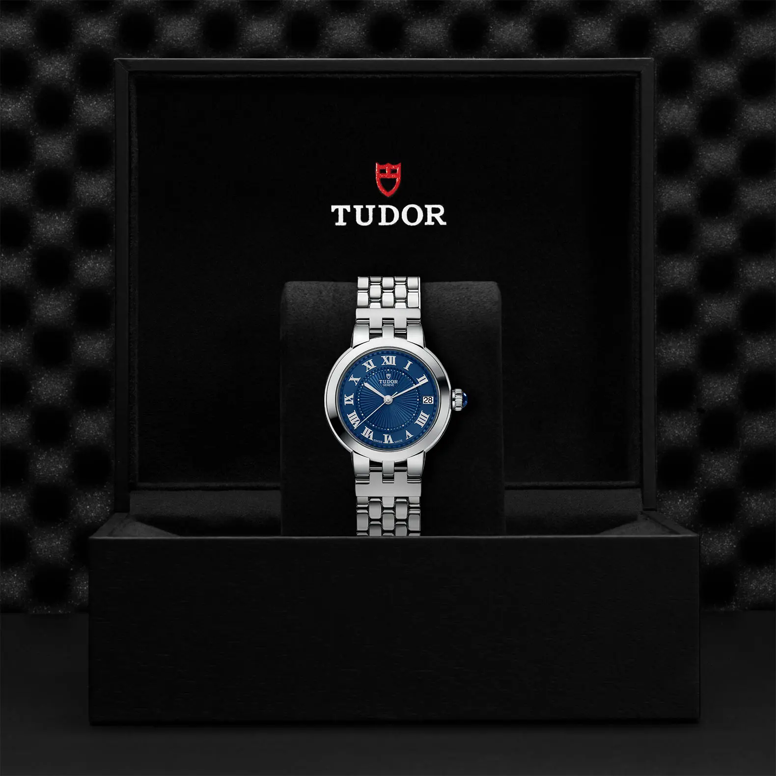 TUDORClair de RoseClair de Rose34mm steel case with polished finish - M35800-0009 at Cortina Watch Singapore
