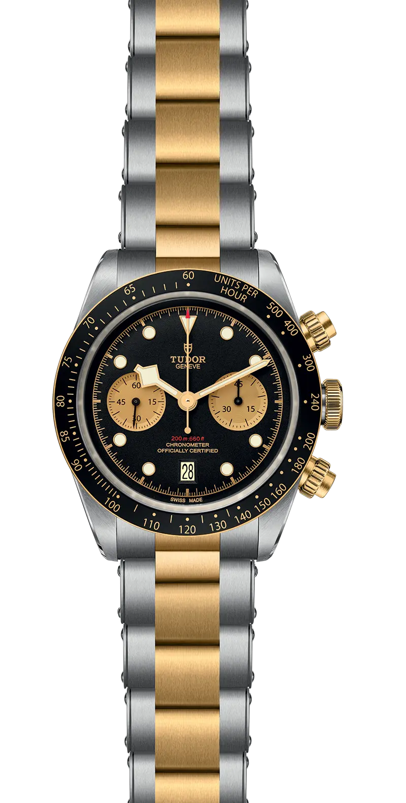 TUDORBlack Bay Chrono S&GBlack Bay Chrono41mm steel case with polished and satin finish -  at Cortina Watch Singapore