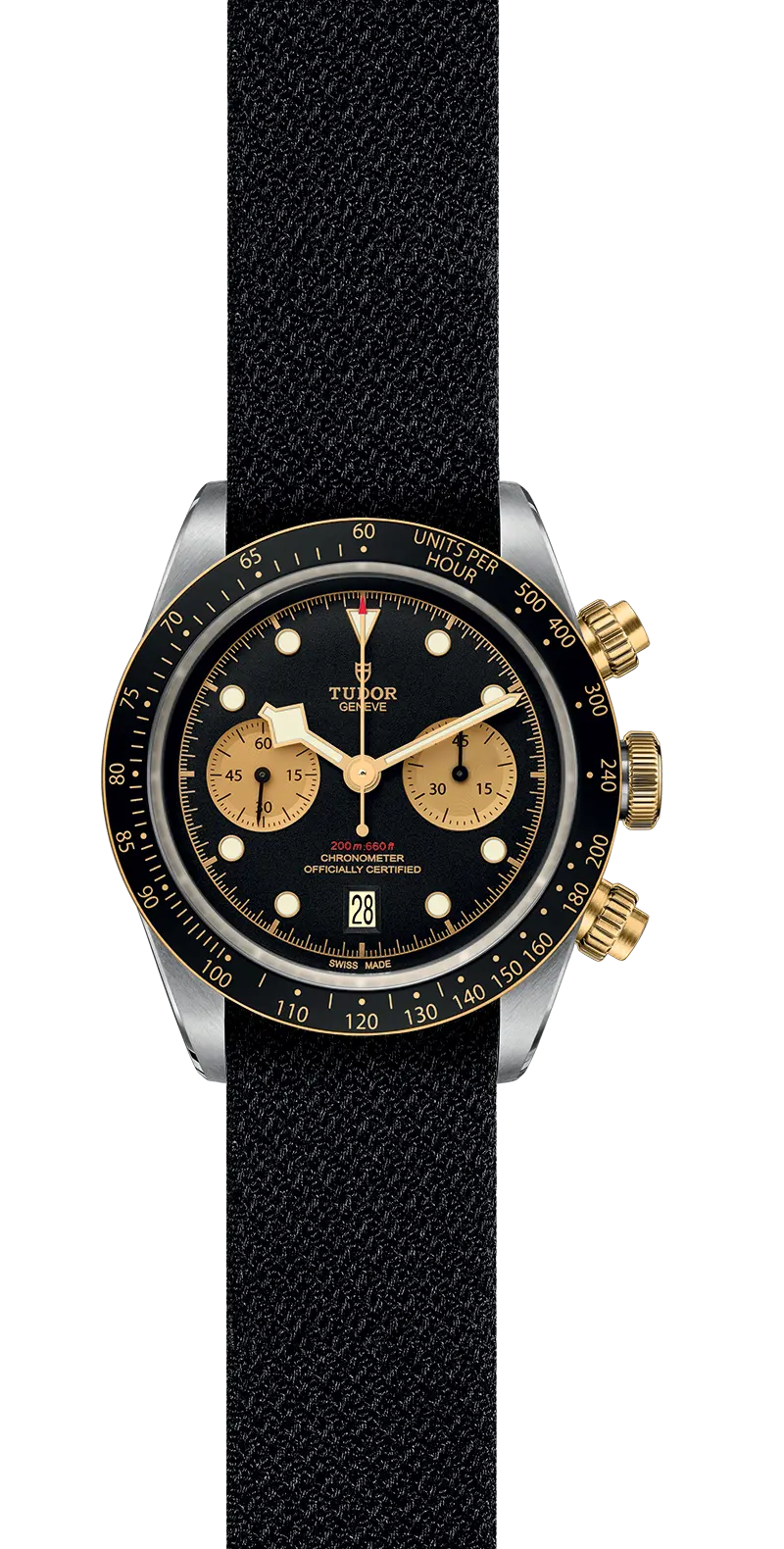 TUDORBlack Bay Chrono S&GBlack Bay Chrono41mm steel case with polished and satin finish - M79363N-0003 at Cortina Watch Singapore