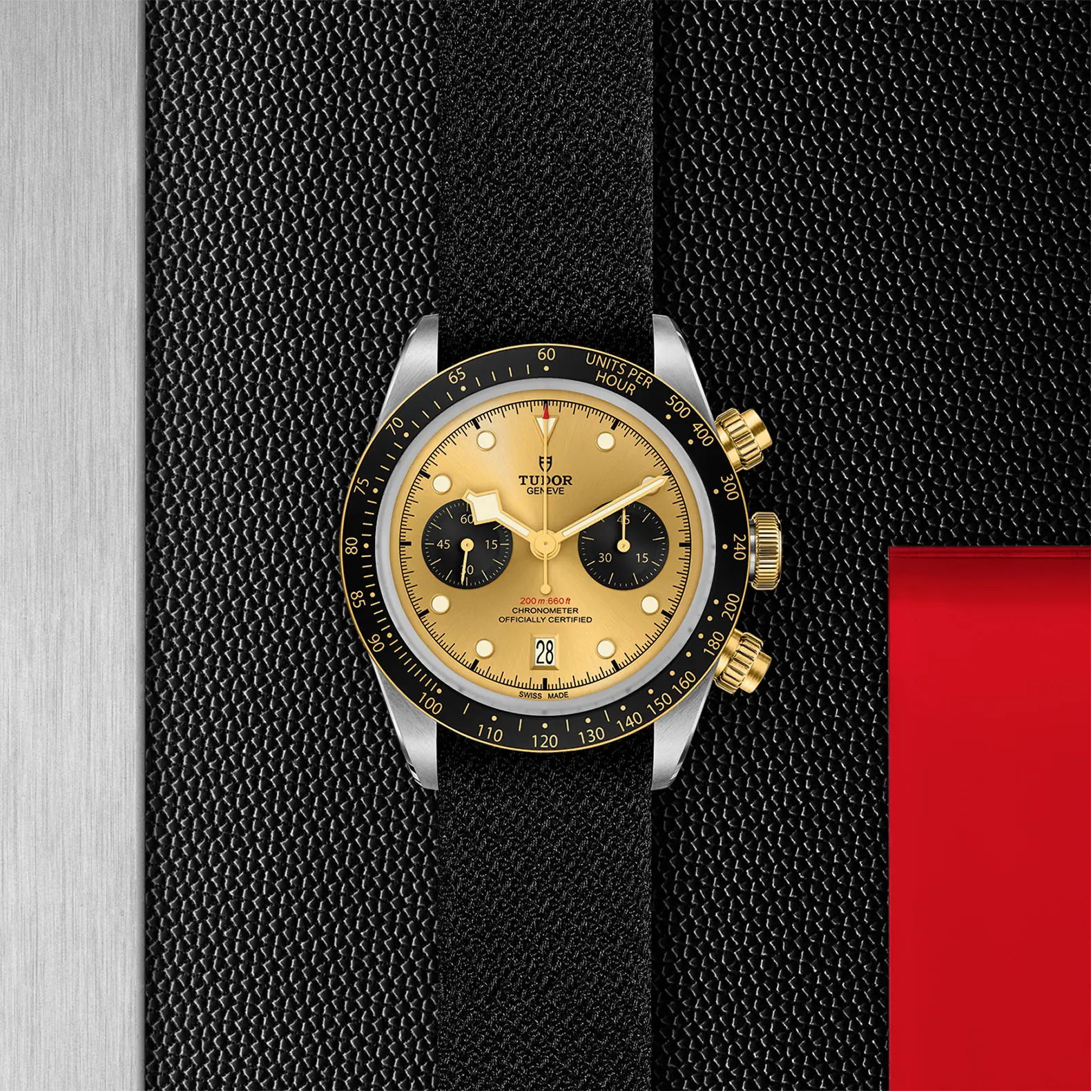 TUDORBlack Bay Chrono S&GBlack Bay Chrono41mm steel case with polished and satin finish - M79363N-0006 at Cortina Watch Singapore