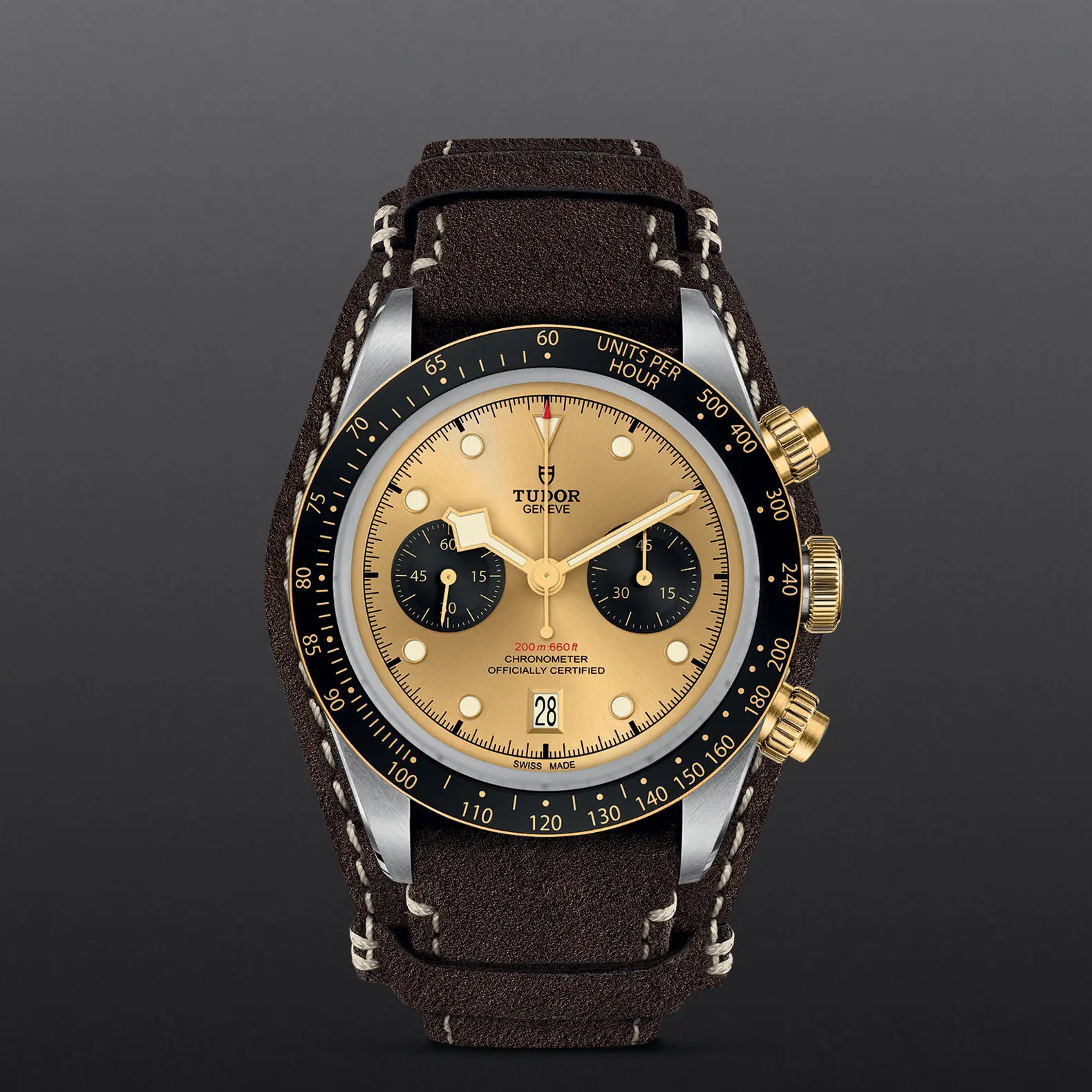 TUDORBlack Bay Chrono S&GBlack Bay Chrono41mm steel case with polished and satin finish - M79363N-0008 at Cortina Watch Singapore