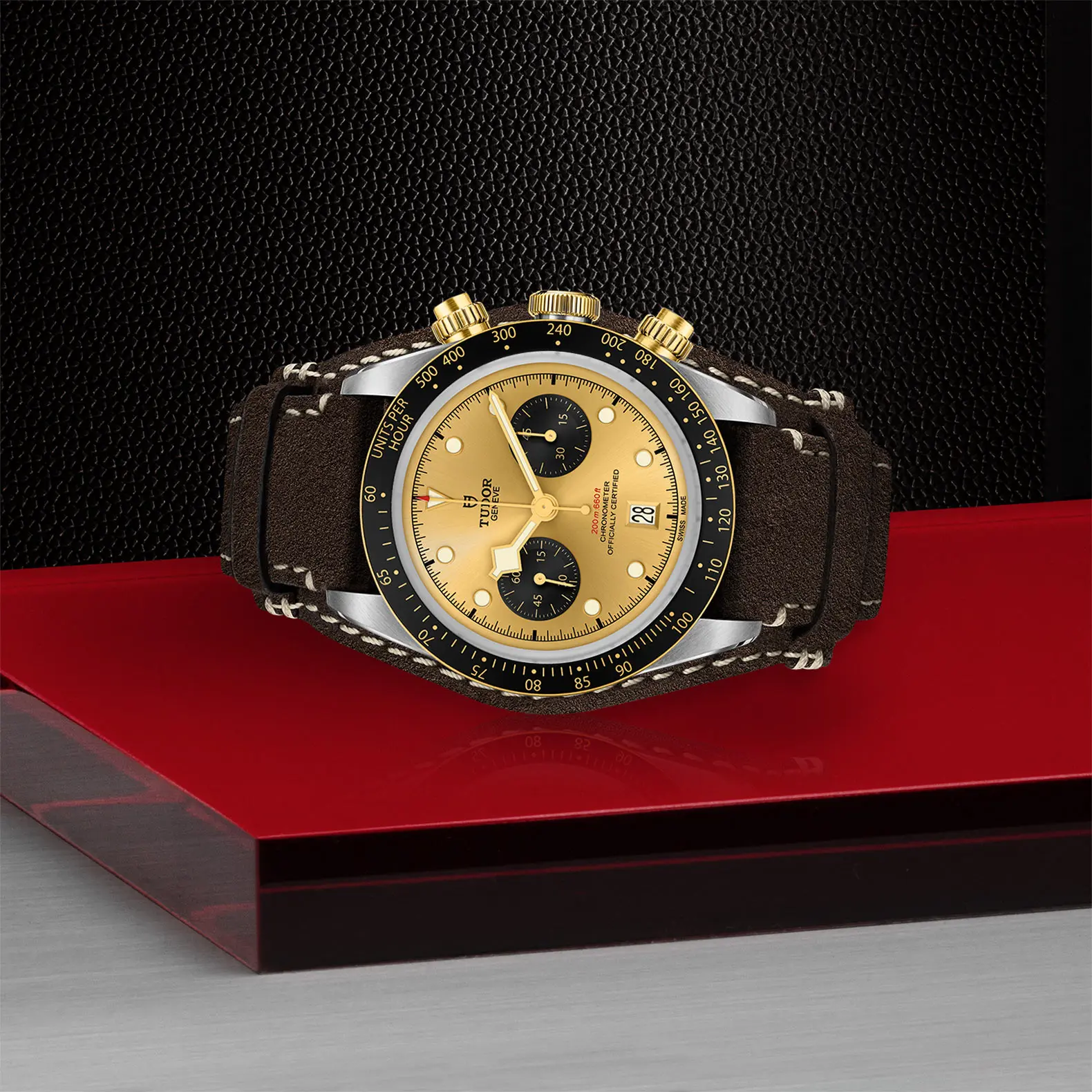TUDORBlack Bay Chrono S&GBlack Bay Chrono41mm steel case with polished and satin finish - M79363N-0008 at Cortina Watch Singapore