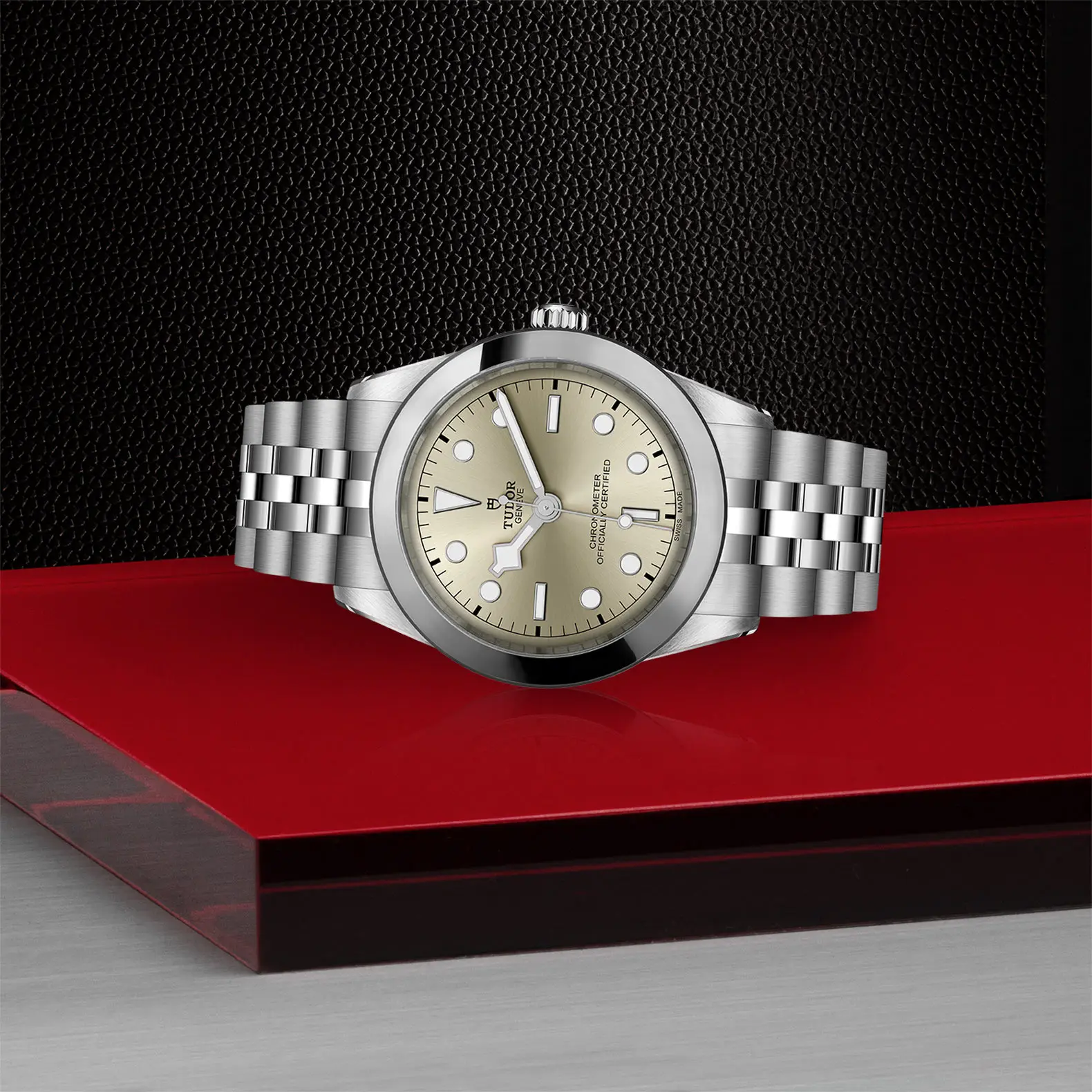 TUDORBlack Bay One 39Black Bay One39mm stainless steel case with polished and satin finish - M79660-0003 at Cortina Watch Singapore