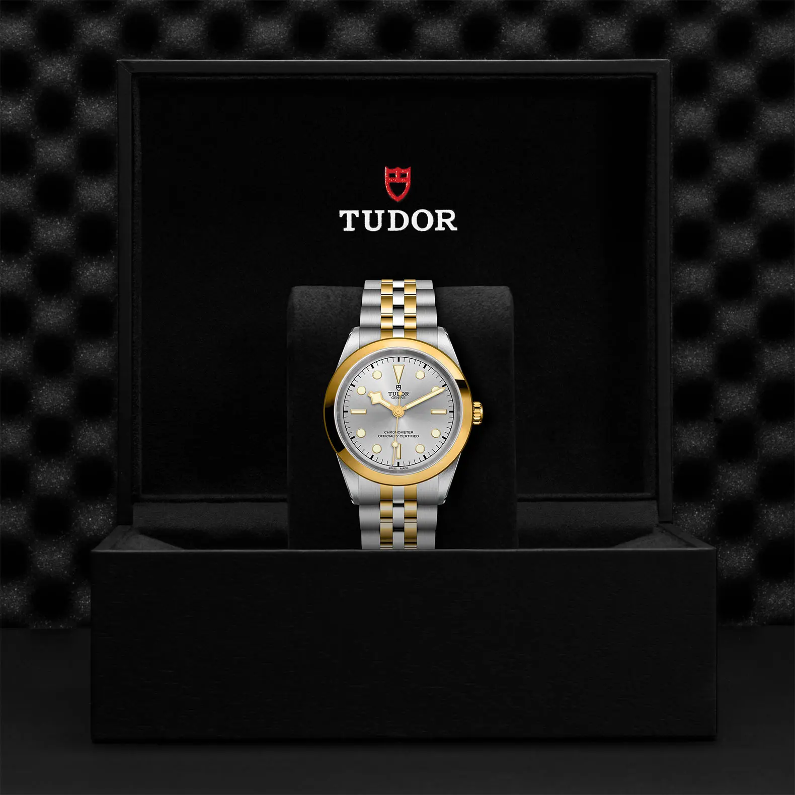 TUDORBlack Bay One 41 S&GBlack Bay One41mm steel case with polished and satin finish - M79683-0002 at Cortina Watch Singapore