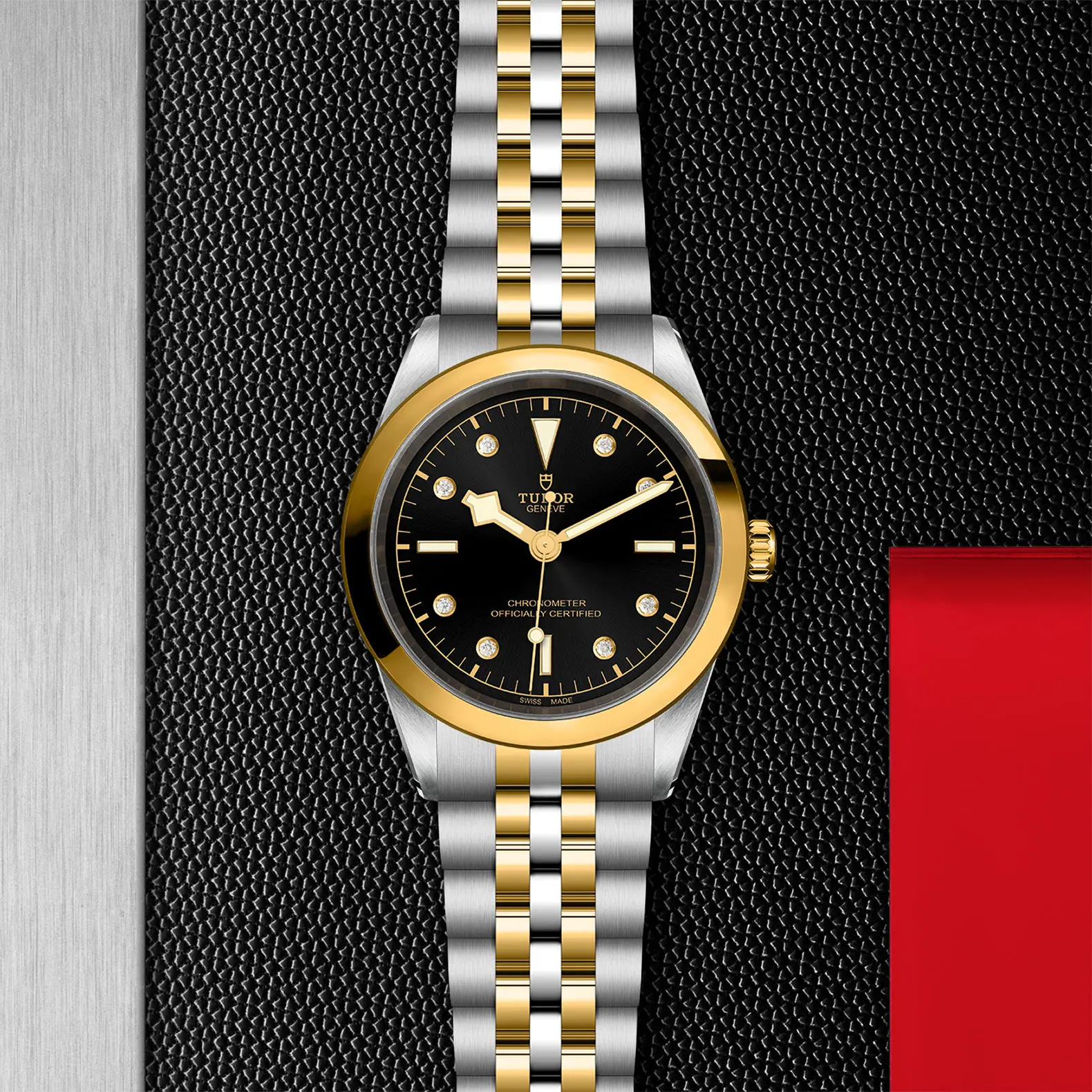 TUDORBlack Bay 41 S&GBlack Bay 31/36/39/4141mm steel case with polished and satin finish - M79683-0006 at Cortina Watch Singapore