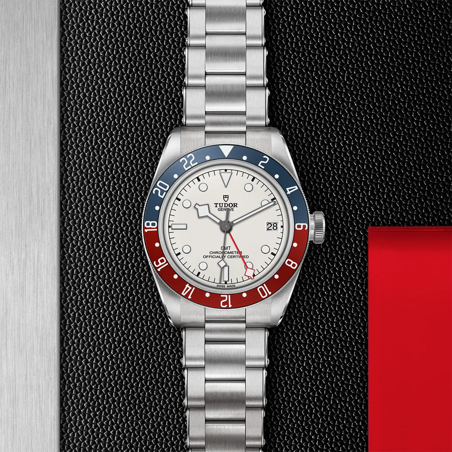 TUDORBlack Bay GMTBlack Bay GMT41mm steel case with polished and satin finish - M79830RB-0010 at Cortina Watch Singapore