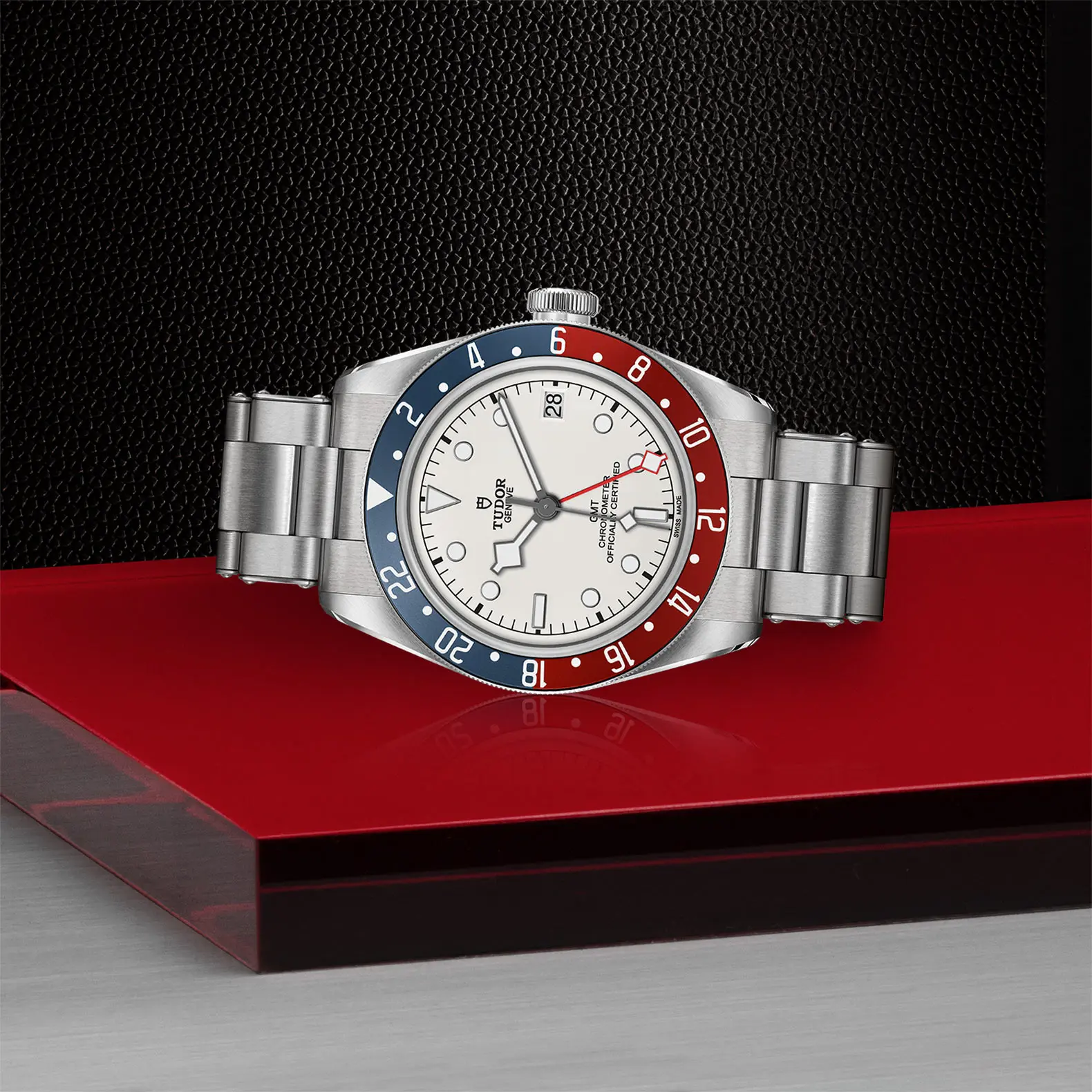 TUDORBlack Bay GMTBlack Bay GMT41mm steel case with polished and satin finish - M79830RB-0010 at Cortina Watch Singapore