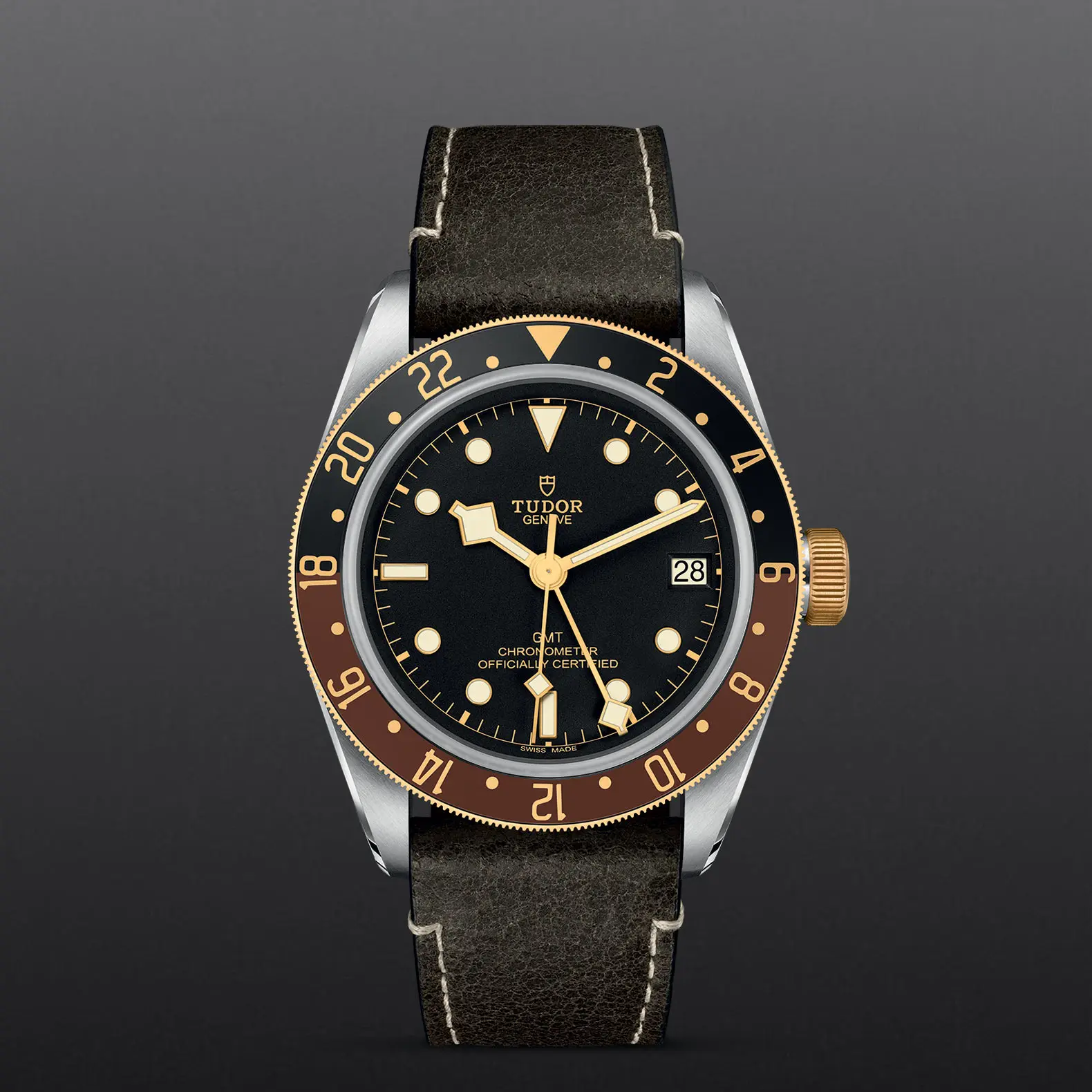 TUDORBlack Bay GMT S&GBlack Bay GMT41mm steel case with polished and satin finish - M79833MN-0003 at Cortina Watch Singapore
