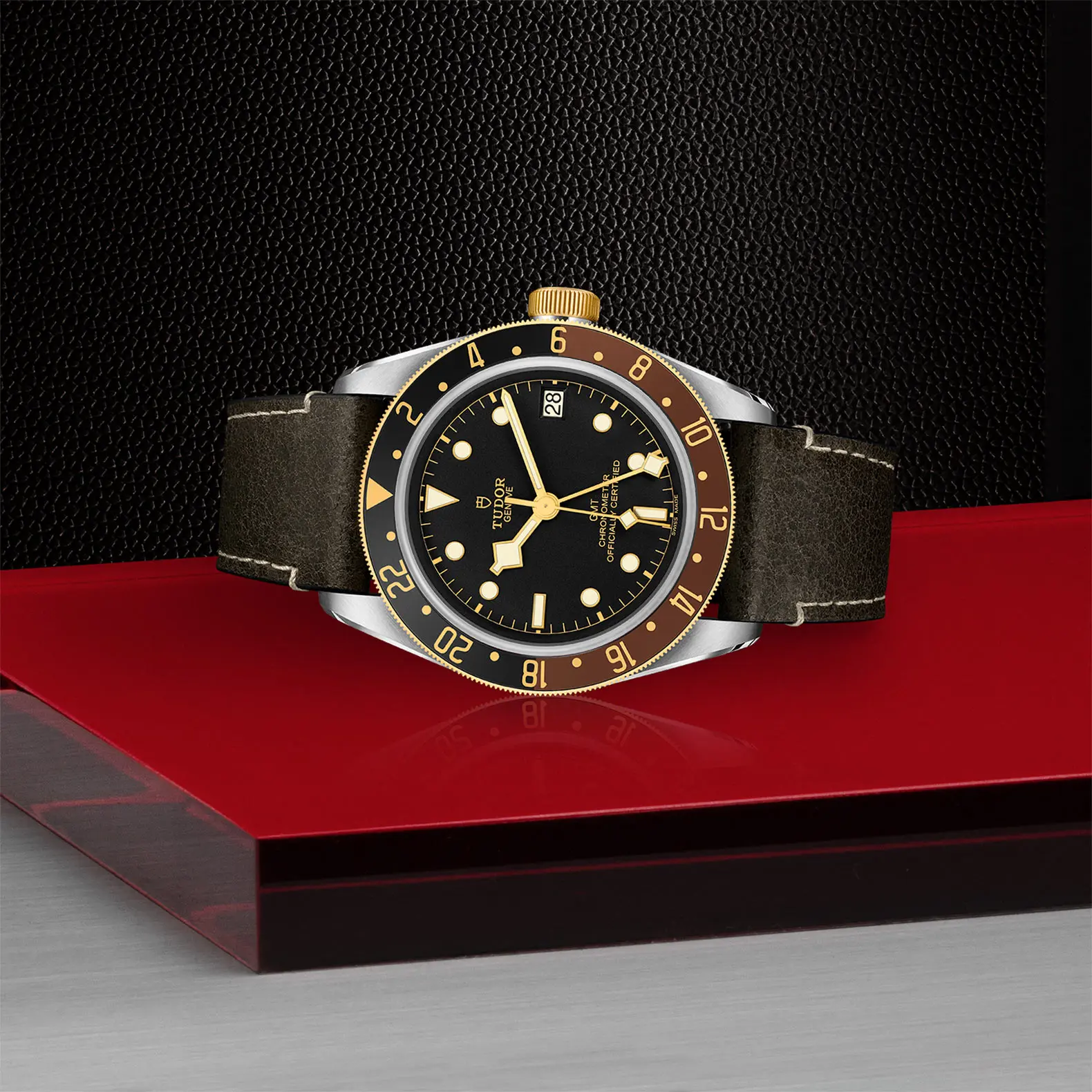 TUDORBlack Bay GMT S&GBlack Bay GMT41mm steel case with polished and satin finish - M79833MN-0003 at Cortina Watch Singapore
