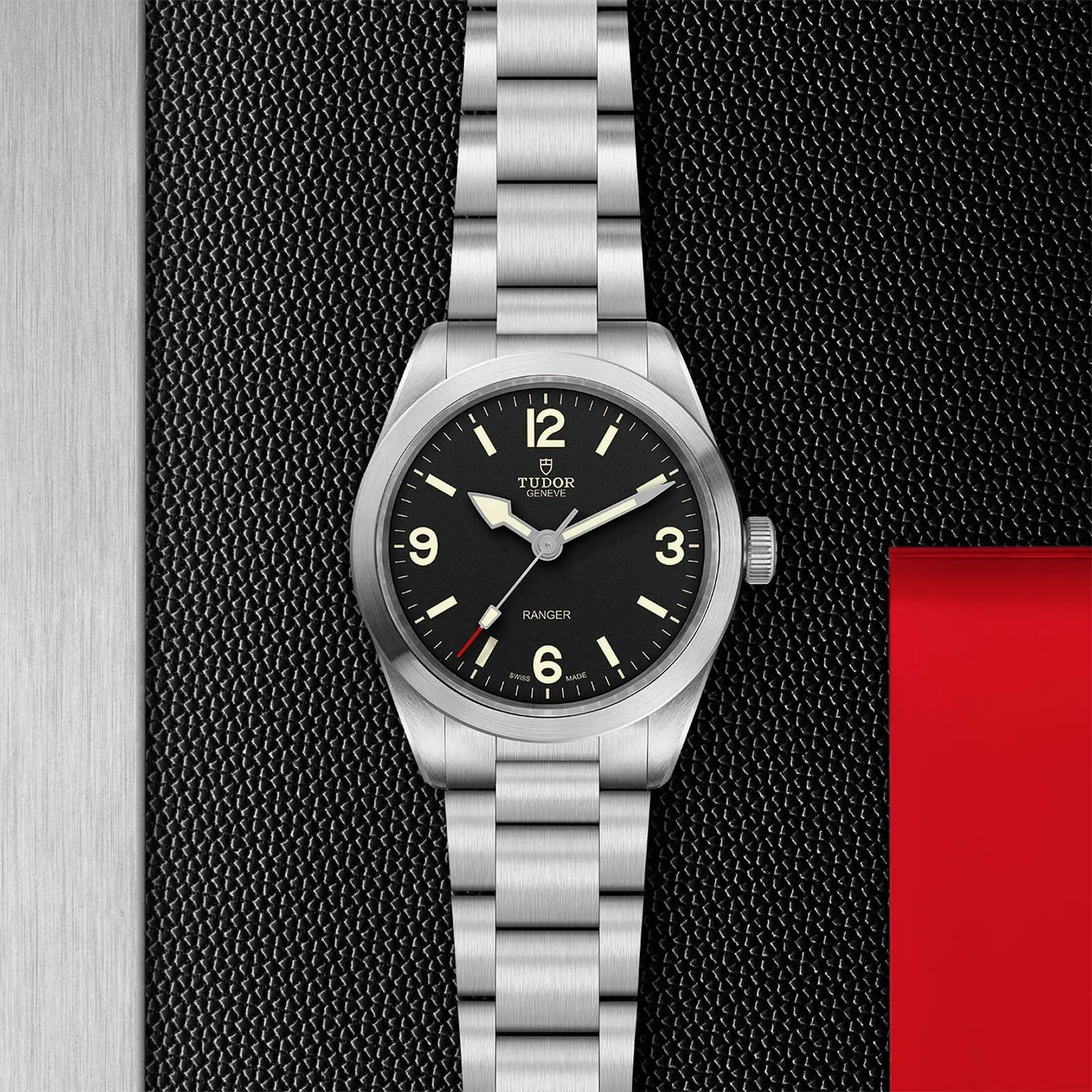 TUDORRangerRanger39mm steel case, satin finish - M79950-0001 at Cortina Watch Singapore
