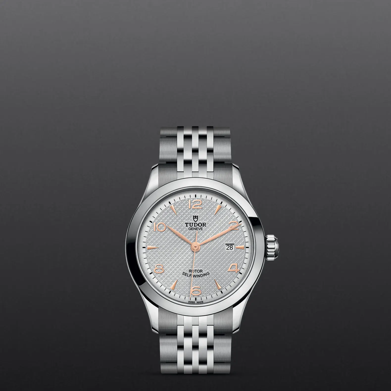 TUDOR1926192628mm steel case with polished finish - M91350-0001 at Cortina Watch Singapore