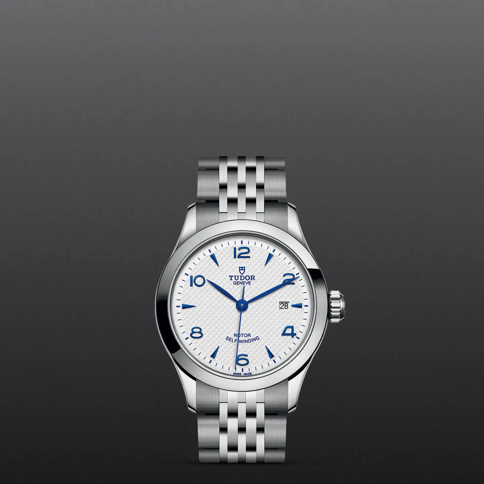 TUDOR1926192628mm steel case with polished finish - M91350-0005 at Cortina Watch Singapore