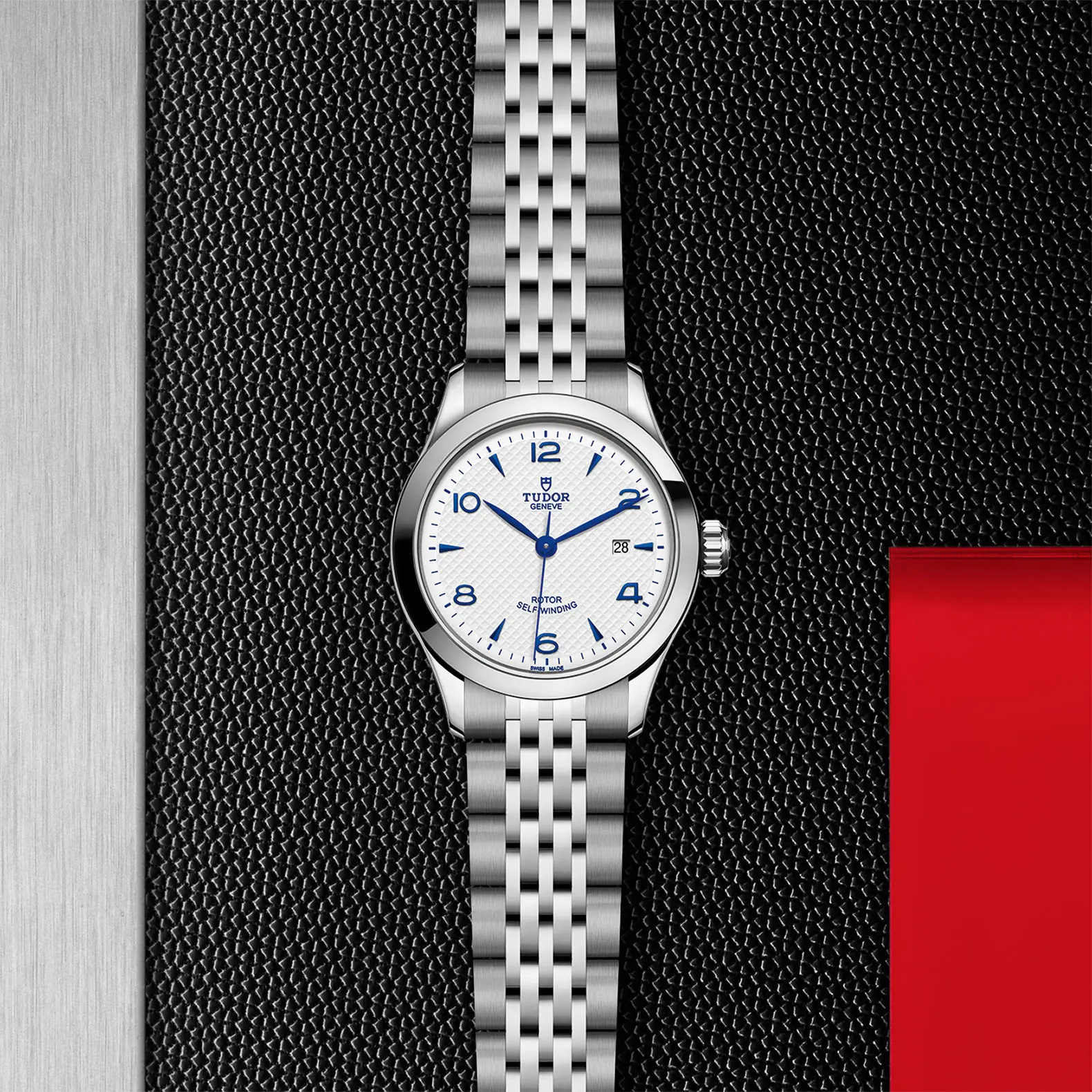 TUDOR1926192628mm steel case with polished finish - M91350-0005 at Cortina Watch Singapore